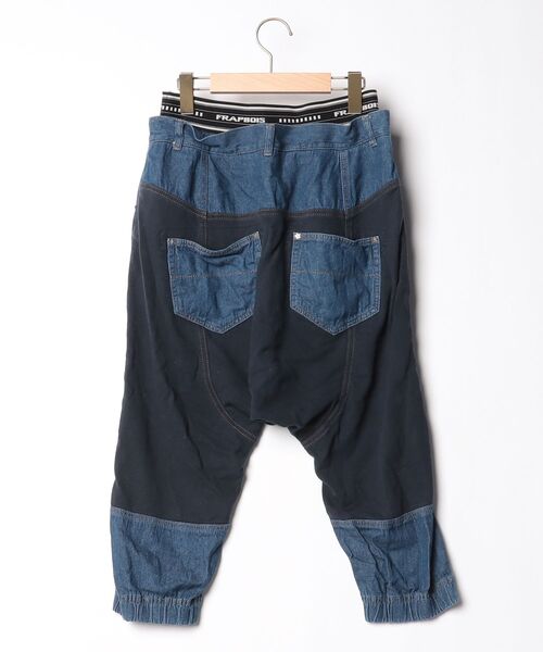 「FRAPBOIS」 サルエルパンツ 0 ネイビー レディース_画像2