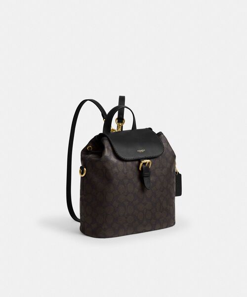 COACH リュックサック、デイパック（バッグ、小物素材：本革、レザー
