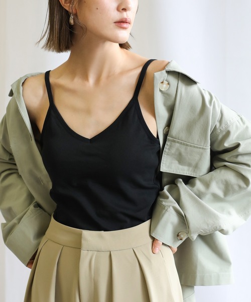 select MOCA（セレクトモカ） トップス 2021 SS シンプルデザインブラ