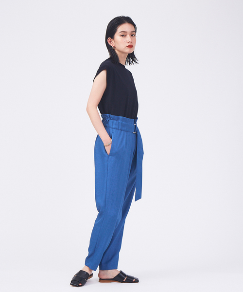 qualite（カリテ） パンツ リネンライクパンツ レディース : ZOZOTOWN