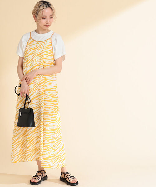 ワンピース Ray Beams ゼブラ プリント キャミ ワンピース Zozotown Paypayモール店 通販 Paypayモール