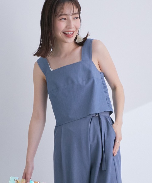 VIS（ビス） ベスト ジレ セットアップでも1枚でも着られる、ビスチェ