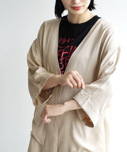 HOT在庫 ジャケット ノーカラージャケット ワイドスリーブノーカラージャケット ZOZOTOWN PayPayモール店 - 通販 - PayPayモール 超激得特価