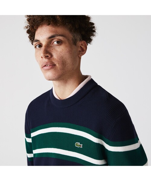 LACOSTE（ラコステ） セーター ニット オーガニックコットンマルチ 