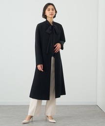 ANAYI アナイ ロングジレ　ネイビー セール】和紙メッシュロングジレ（ニット/セーター）｜ANAYI