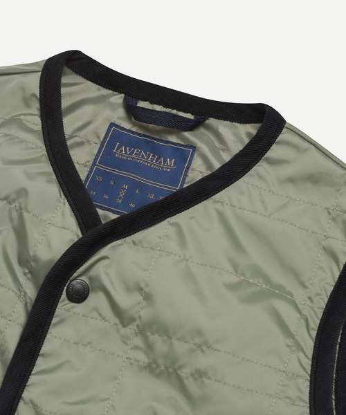 LAVENHAM（ラベンハム） ベスト ジレ UNWADDED THORNHAM MENS