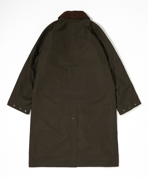 Barbour ダークグリーン ステンカラーコート　ノンオイル Barbour ステンカラーコート コート 「別注」Barbour / URBAN