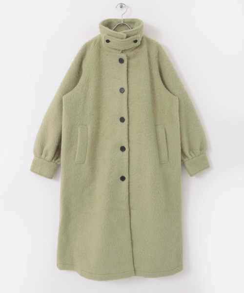 ITEMS URBANRESEARCH コート アウター シャギースタンドカラー