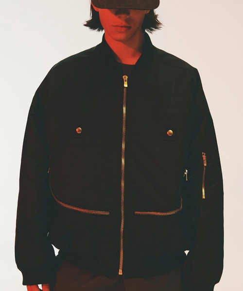 新品 リベーレ Ma-1 ジャケット LIBERE ma1 ma-1 CHUCKLE MA-1 JACKET メンズ レディース