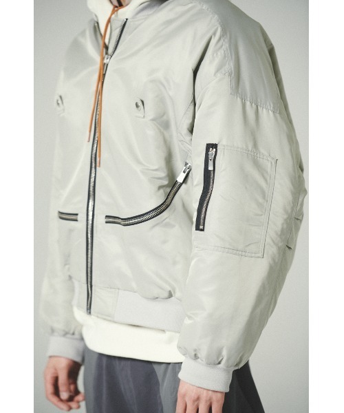 新品 リベーレ Ma-1 ジャケット LIBERE ma1 ma-1 CHUCKLE MA-1 JACKET メンズ レディース