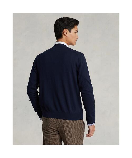 POLO RALPH LAUREN コットン Vネック カーディガン コットン Vネック カーディガン（カーディガン/ボレロ）｜POLO