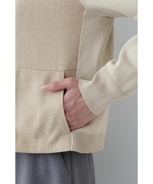 human woman（ヒューマンウーマン） ブルゾン アウター コンビブルゾン