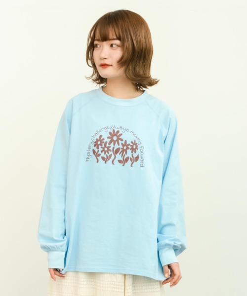 tシャツ 「eLur」グラフィックロンT レディース メンズ