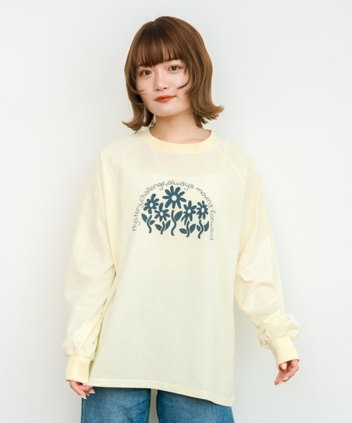 tシャツ 「eLur」グラフィックロンT レディース メンズ eLur tシャツ 「eLur」グラフィックロンT レディース メンズ