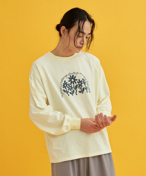 tシャツ 「eLur」グラフィックロンT レディース メンズ eLur tシャツ 「eLur」グラフィックロンT レディース メンズ