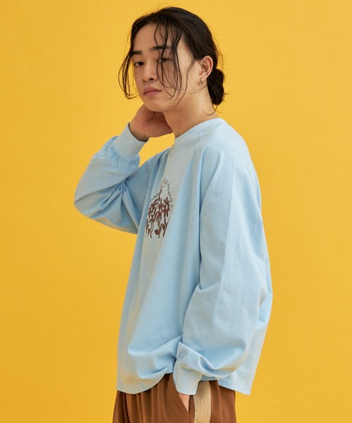 tシャツ 「eLur」グラフィックロンT レディース メンズ eLur tシャツ 「eLur」グラフィックロンT レディース メンズ