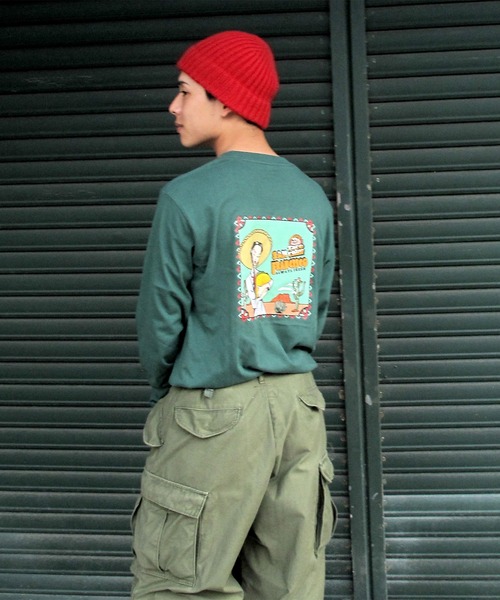 tシャツ Taco ＆ Chill” 5.6oz L/S T-SHIRT - ”Taco ロング