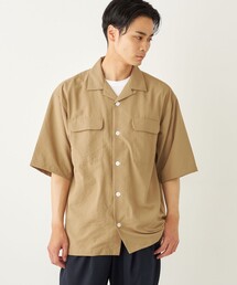シャツ SHIPS Colors:「洗濯機可能」ダブルポケット サファリ シャツ メンズ｜ZOZOTOWN Yahoo!店