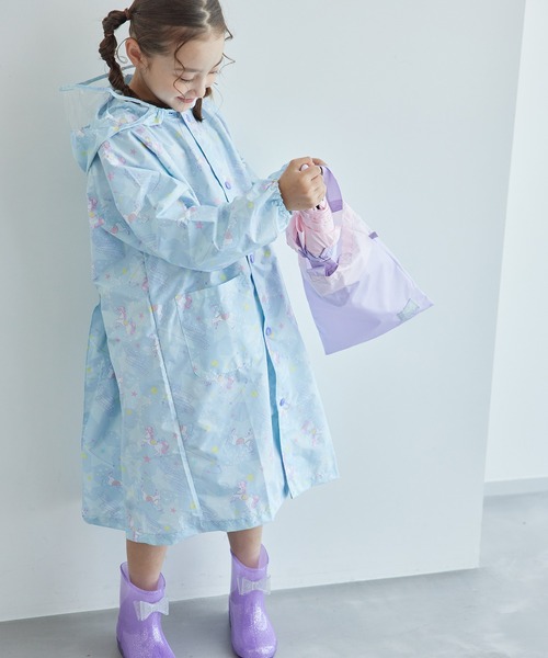 ROPE' PICNIC（ロペ ピクニック） 折りたたみ傘 「KIDS」カラビナ付き