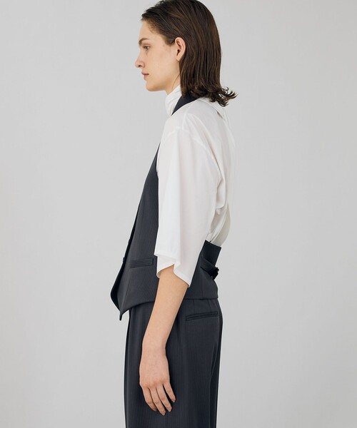 DES PRES（デプレ） ベスト ジレ ウールドスキン ジレ レディース