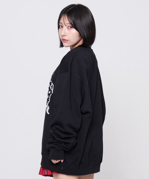トレーナー スウェット 「OY/オーワイ」 GRAFFITI ODOLLY MTM/グラフィティ オードリー クルーネック レディース メンズ OY/オーワイ』 GRAFFITI ODOLLY MTM/グラフィティ オードリー