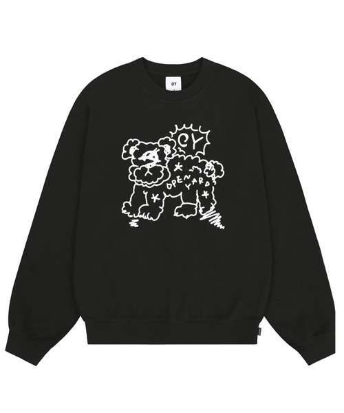 【オードリー】 OY オーワイ くま スウェット トレーナー オーバーサイズ OY トレーナー スウェット 「OY/オーワイ」 GRAFFITI ODOLLY MTM