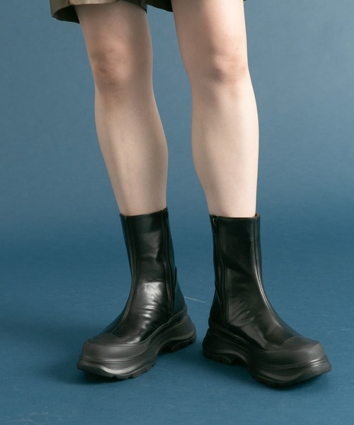 KBF（ケービーエフ） ブーツ スニーカーソールサイドゴアブーツ