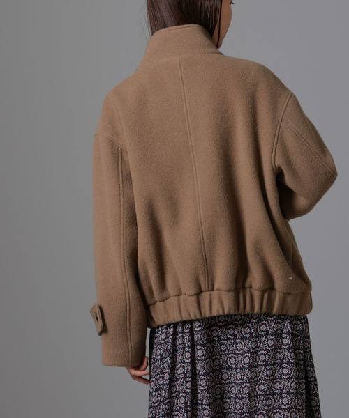 NANO universe（ナノ・ユニバース） ブルゾン アウター PECOLAMBウール