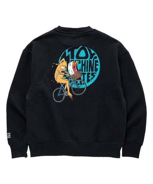 ピース トレーナー TOY MACHINE トレーナー スウェット BIKE SECT SWEAT CREW