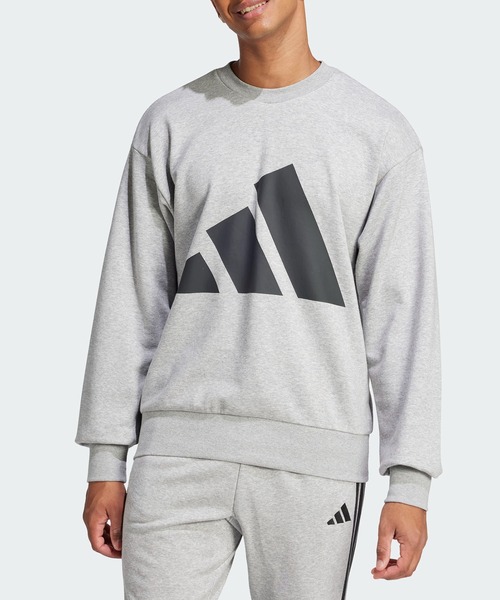 最終値下げ‼️adidas フリース トレーナー クリーム色 adidas（アディダス） トレーナー スウェット エッセンシャルズ