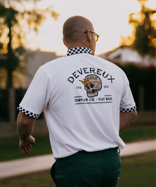 DEVEREUX デヴァローゴルフ　Tシャツ DEVEREUX GOLF デヴァローゴルフ ハイネック半袖Tシャツ