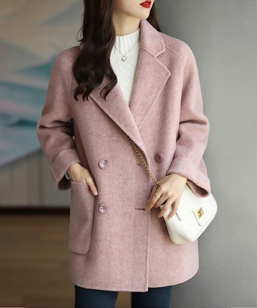 Maison de FLEUR チェスターコート Maison de FLEUR チェスターコート