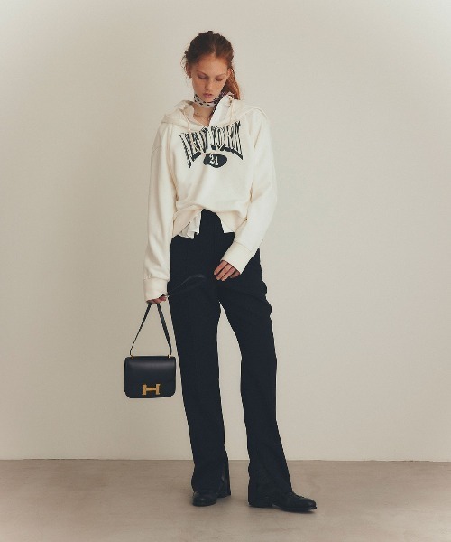 [ EZKATON ]★25SS★韓国人気★TOUCH STRIPE DENIM PANTS Skate Shoecut Denim Pants INDIGO ONE WASH - NFTD