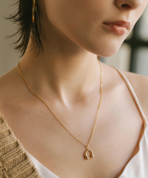 ネックレス ゴールド レディース シルバー925 ホースシュー 「pedol-nk