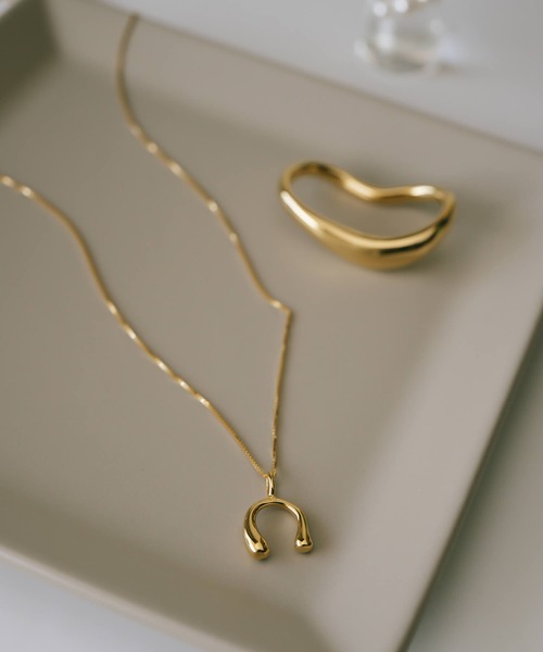 ネックレス ゴールド レディース シルバー925 ホースシュー 「pedol-nk