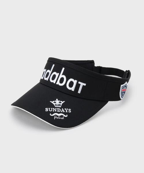 アダバットサンバイザー adabat サンバイザー 「新レーベル ADABAT NAVY」サンデーズ