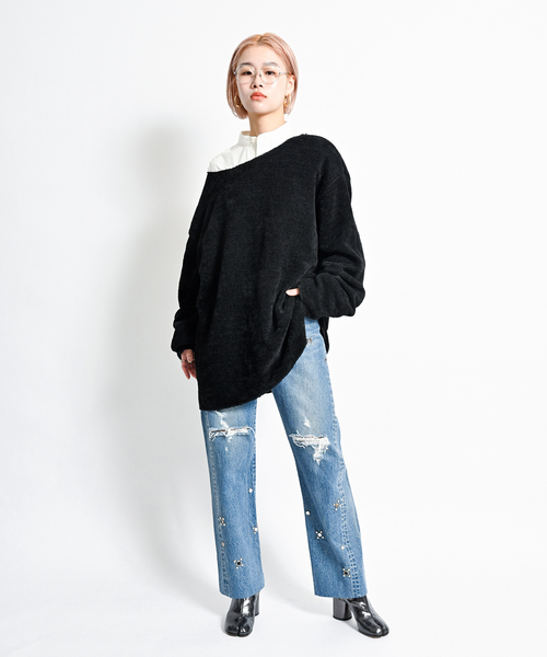 tシャツ 「追加」PE WASH PULLOVER 2：カットソー レディース CITYSHOP tシャツ Tシャツ 「追加」PE WASH PULLOVER2：ブラウス