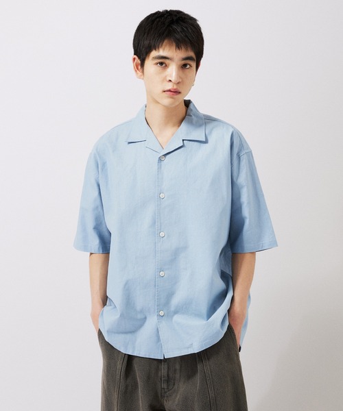JOURNAL STANDARD シャツ 「ZOZO限定」綿麻 ショートスリーブ