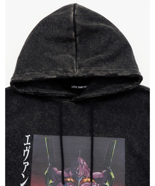 パーカー 「evangelion x little sunny bite」 foodie レディース メンズ Little sunny bite パーカー evangelion x little foodie