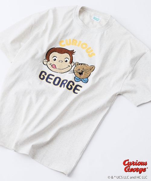 LB/S tシャツ 「CURIOUS GEORGE/おさるのジョージ」オリジナル
