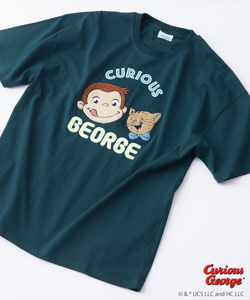 LB/S tシャツ 「CURIOUS GEORGE/おさるのジョージ」オリジナル