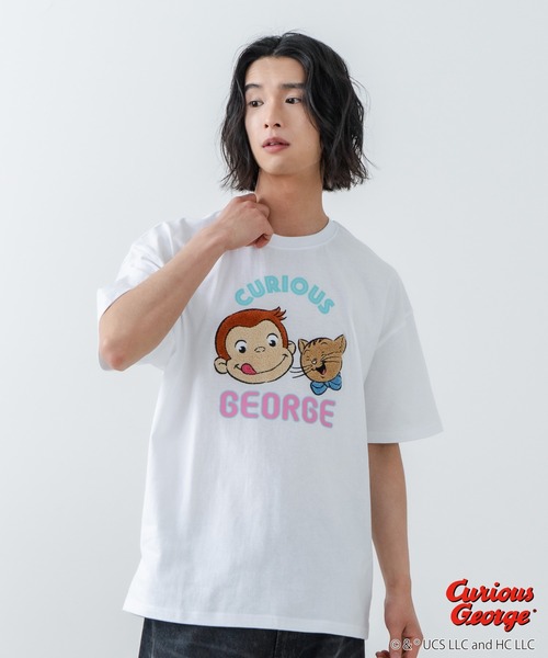 LB/S tシャツ 「CURIOUS GEORGE/おさるのジョージ」オリジナルデザイン