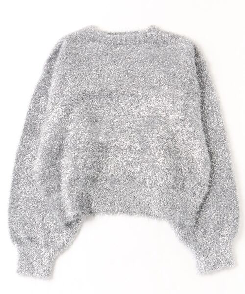 「THE YOn」 長袖ニット FREE シルバー レディース_画像2