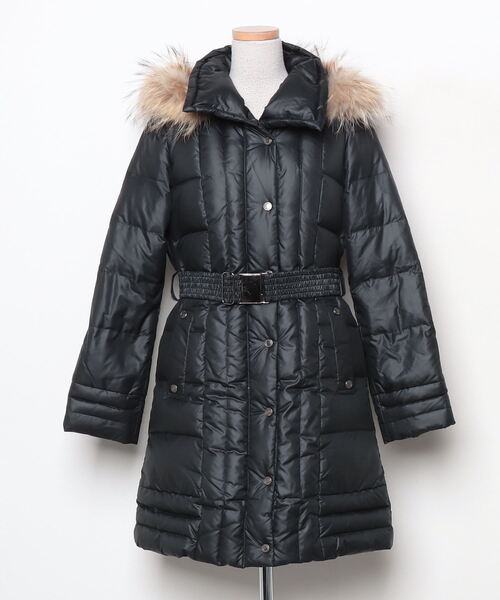 22 Octobre（ヴァンドゥーオクトーブル） ダウンコート 38 ブラック