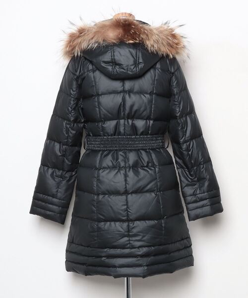 「22 OCTOBRE」 ダウンコート 38 ブラック レディース_画像2