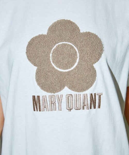 マリークワントᎢシャツワンピース MARY QUANT × PUBLUX/マリークワント 相良刺繍 ショートスリーブ
