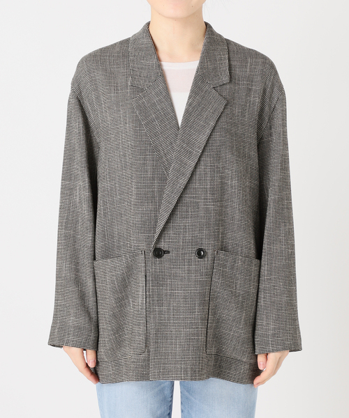 〔新品・未使用〕チェックルーズジャケット36サイズ　Spick and Span Spick＆Span ジャケット テーラードジャケット 「WEB限定追加