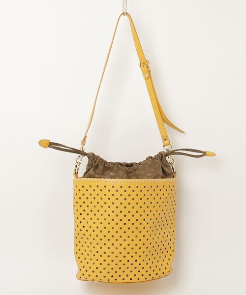 ラシット 2wayかごバッグ オレンジ