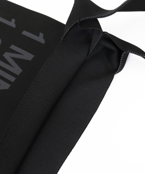 エコバッグ mko12747-1MINUTE 1SECOND logo knit bag ニットバッグ_16