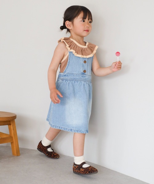 BONJOUR SAGAN enfant ジャンパースカート 「3-10才対応」「Better